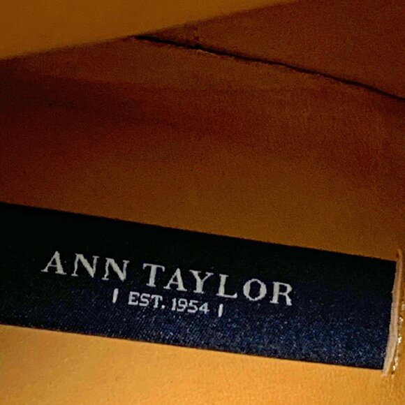 Ann‎ Taylor Axia Black Leather Platform Corset Stiletto Booties **NWOB - Picture 3 of 12